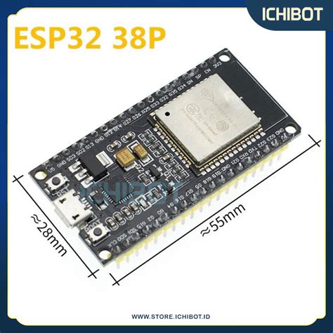 ESP32 Development Board 38 Pin DOIT 38P Wifi Bluetooth Dual Core – ICHIBOT STORE