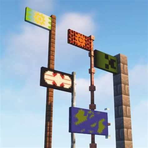 Banner Flags for Minecraft 1.19