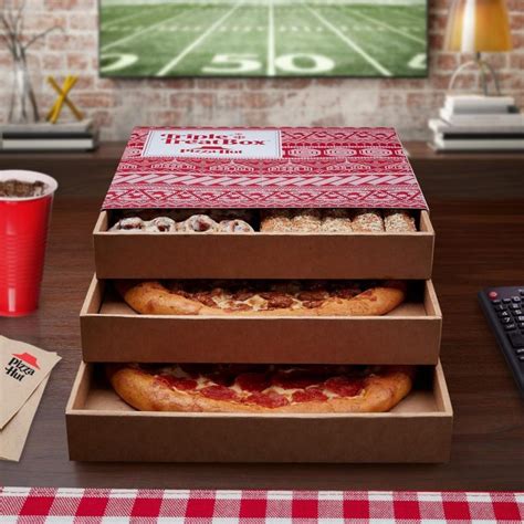 Pizza Hut's Triple Treat Box Delivers Pizza, Breadsticks & Cinnabon Mini Rolls