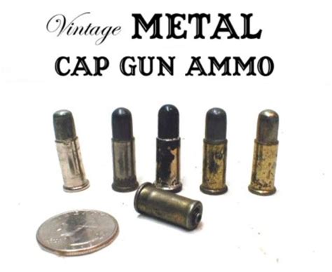 Vintage Metal Toy Cap Gun Ammo -- Antique Price Guide Details Page