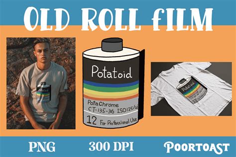 Old Roll Film Graphic by Poortoast · Creative Fabrica