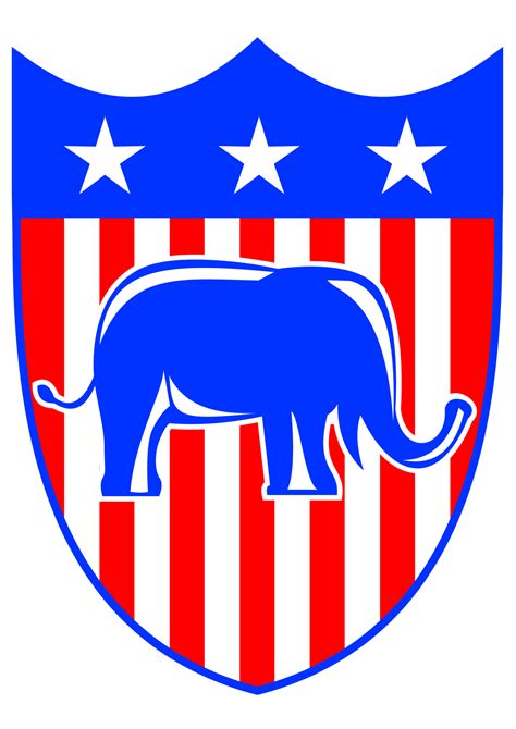 Republican Elephant Mascot USA Flag 14179367 PNG