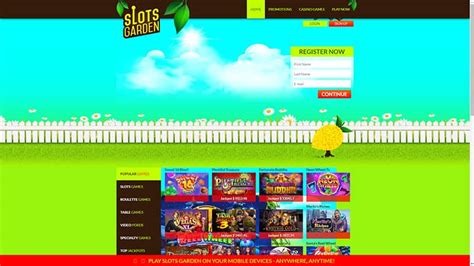 Slots Garden (2025) Bonuses & Review - Casino Help