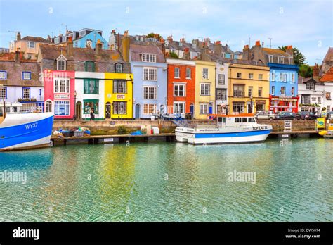 historic harbour Weymouth Dorset Stock Photo - Alamy