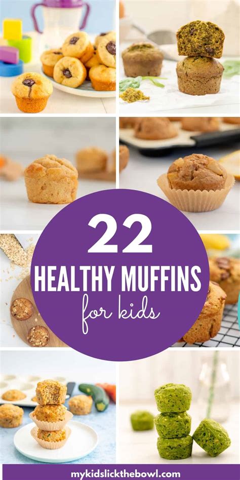 Low Sugar Muffins - 7 healthy easy muffin recipes for kids