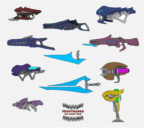 Fan Made Halo Weapons by NightmaresDoComeTrue on DeviantArt