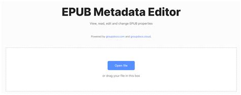 EPUB Metadata Editor |Change EPUB Metadata in Java | Edit EPUB Metadata using REST API with Java SDK