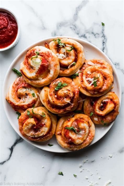 Pepperoni Pizza Rolls - Sally's Baking Addiction