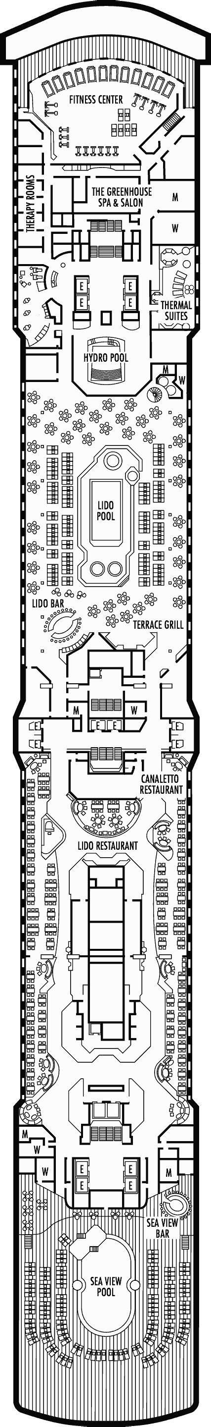 Noordam deck plans - Cruiseline.com