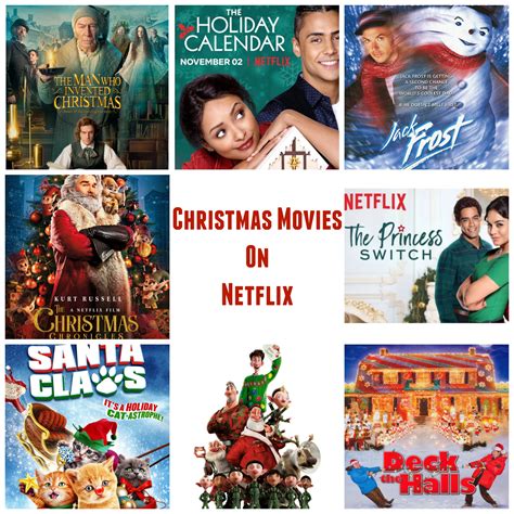 Christmas Movie Marathon on Netflix (Free Printable) - Janine's Little World