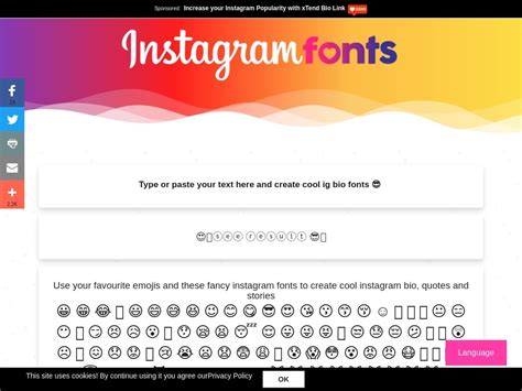 Free Font Changer For Instagram / Instagram fonts generator make it easy to use custom text ...