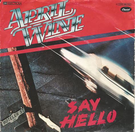 April Wine - Say Hello (1979, Vinyl) | Discogs