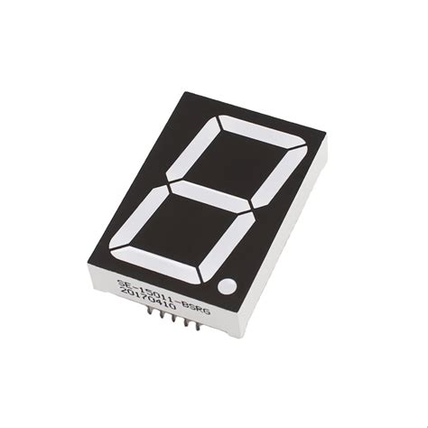 7-Segment Display Pinout, Codes, Working, Interfacing, 50% OFF