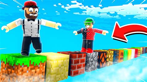 MINECRAFT OBBY in ROBLOX CHALLENGE! - YouTube