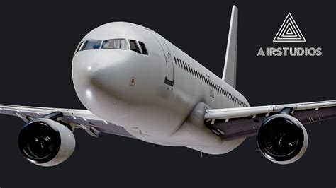 Airbus A320 Airplane (Highly Detailed) - Buy Royalty Free 3D model by ...