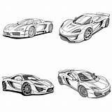 Sports Car Coloring Pages  Etsy sketch template