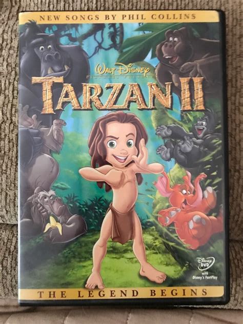 TARZAN II 2 The Legend Begins DVD Walt Disney in very good condition. DVD tested | eBay