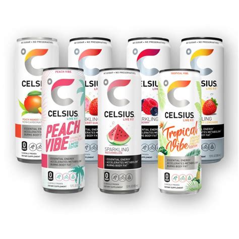 CELSIUS Sparkling Kiwi Guava, Functional Essential Energy, 52% OFF