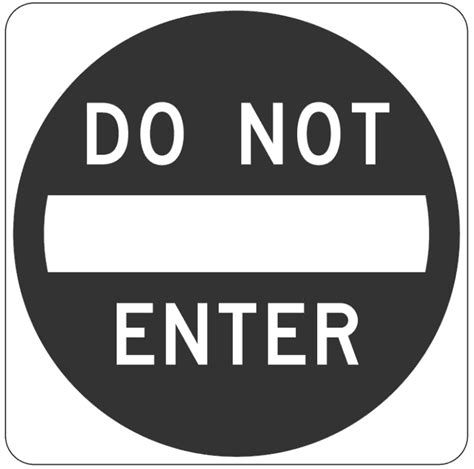 do not enter - /page_frames/full_page_signs/traffic_signs_2/do_not ...