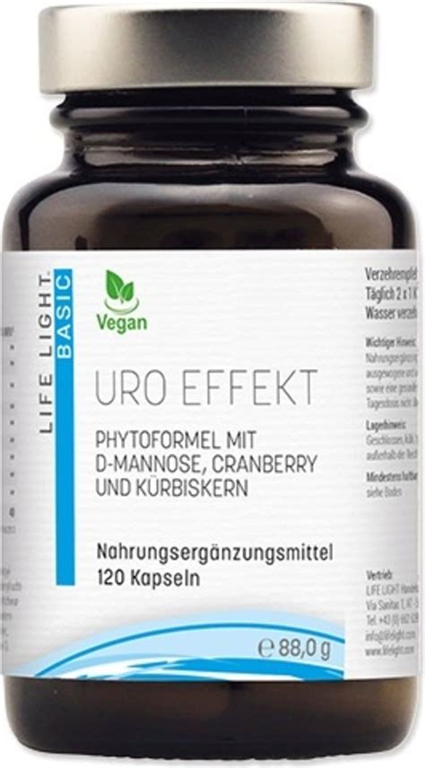 Uro Effect Capsules, 120 capsules - Life Light - VitalAbo Online Shop UK