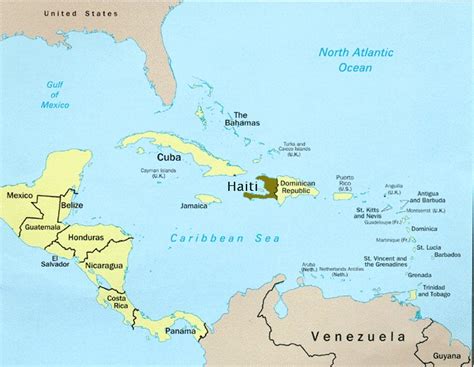 Haiti Location On World Map - Haiti location on the World Map : From mapcarta, the free map.