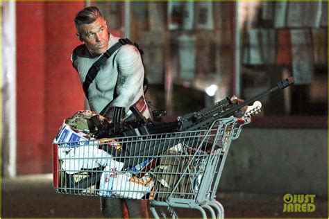 Josh Brolin Films 'Deadpool 2' in His Skin Tight Cable Costume!: Photo ...