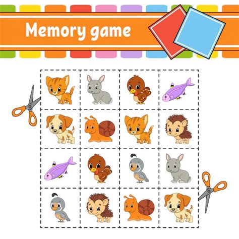 Memory Juego De Memoria Para Imprimir / Page 3 Memory Game High Resolution Stock Photography And ...