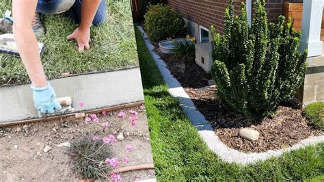 Install Concrete Landscape Edging AKA: Concrete Border TwoFeetFirst | lupon.gov.ph