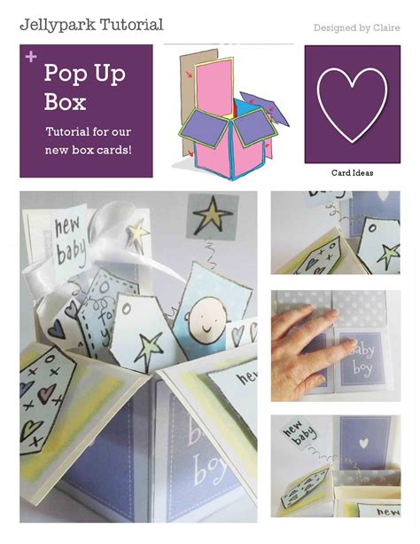 Pop up box card tutorial by claire keay - Issuu