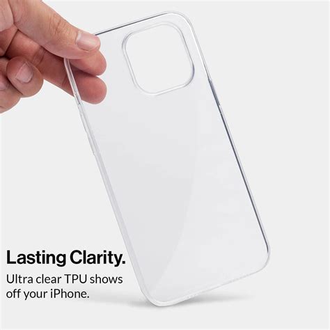 Clear iPhone 15 Plus Case - Transparent with Extra Grip – totallee