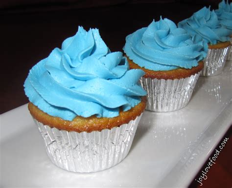 Vanilla Cupcakes with Buttercream Frosting - Joy Love Food