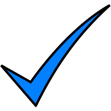 Free Blue Check Mark Png Download Free Blue Check Mark Png Png Images ...