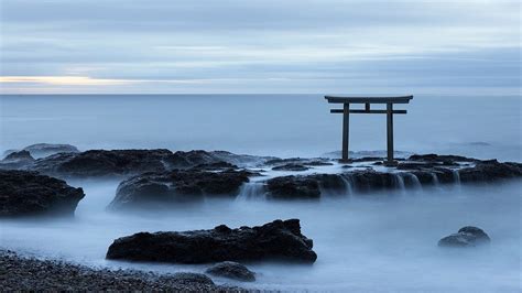 Black torii gate, Japanese, torii HD wallpaper | Wallpaper Flare | Torii gate, Wallpaper, Hd ...