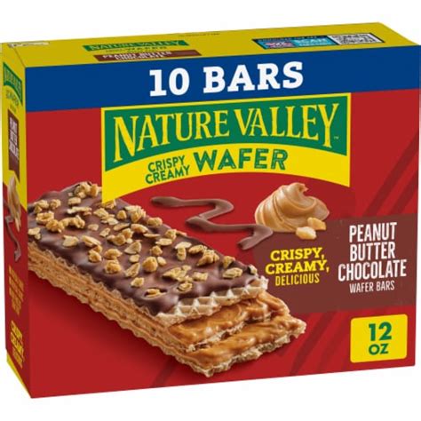 Nature Valley Peanut Butter Chocolate Wafer Bars, 10 ct / 1.3 oz - Fry’s Food Stores