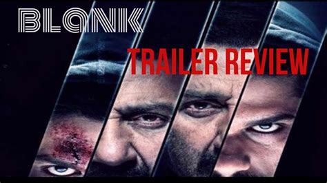 Blank movie trailer review | Bollywood movie trailer review in hindi ...