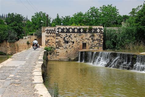 Dam along the Orontes River, Hama photo - Brian McMorrow photos at ...