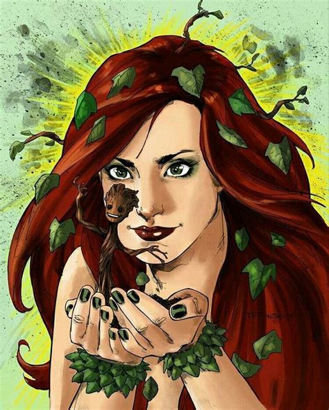 Poison Ivy Dc Drawing