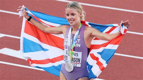 World Athletics Championships: Keely Hodgkinson claims 800m silver ...