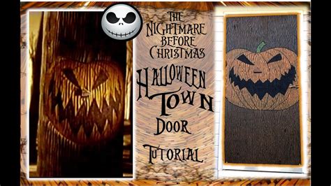 Halloween Town Door Nightmare Before Christmas