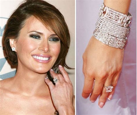 Pictures and Cost of Melania Trump’s Wedding dress, Ring and Cake with ...