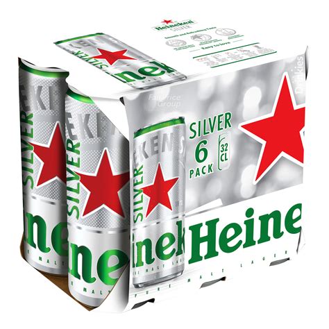 Heineken Premium Lager Silver Can Beer | NTUC FairPrice