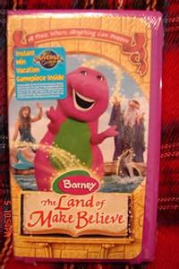 Amazon.com: Barney, The Land of Make Believe (Clamshell case) [VHS ...