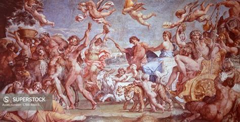 The Triumph of Bacchus and Ariadne, 1597-1600, by Annibale Carracci ...