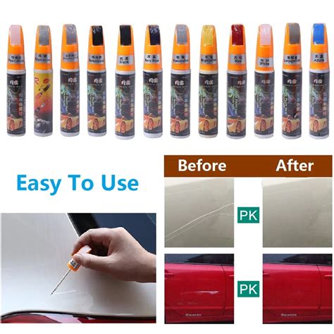 Car Scratch Repair Pen 1PC Pro Auto Car Coat Paint Pen Touch Up Scratch Clear Repair Remover Pen ...