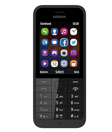 Nokia 220 Dual SIM Mobile: Buy Nokia 220 Dual SIM Black Online at Best Prices in India on Snapdeal