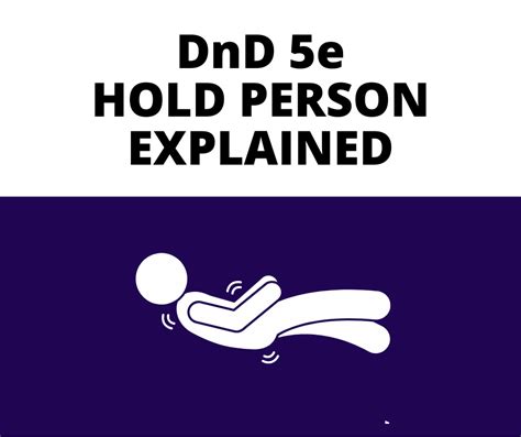 DnD 5e Hold Person Explained - The GM Says