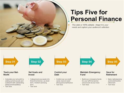 Tips Five For Personal Finance | PowerPoint Presentation Designs ...