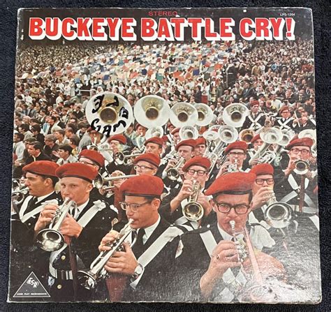 popsike.com - THE OHIO STATE UNIVERSITY MARCHING BAND Buckeye Battle Cry 1965 VG++ VINYL ...