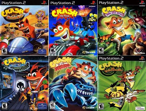 PS2 Crash Games