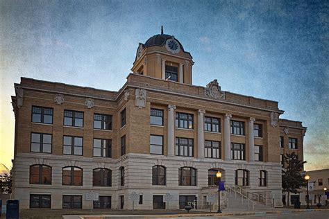 Cooke County Courthouse Photograph by Joan Carroll - Fine Art America